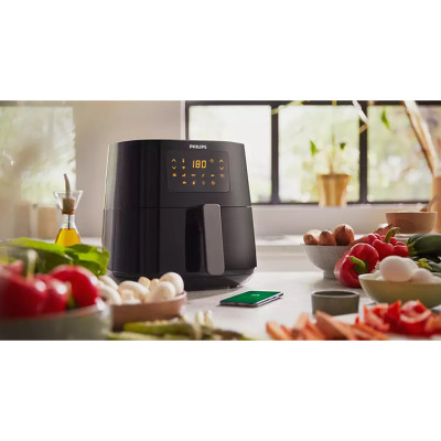 Nồi Chiên Không Dầu Philips HD9280 /90 Essential size XL Digital Connected - Hàng Chính Hãng
