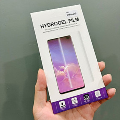 Miếng Dán Màn Hình Dẻo Kai.N Hydrogel HD Dành Cho iPhone 15 PRO MAX / iPhone 15 PRO / iPhone 15 Plus / iPhone 15 - HÀNG CHÍNH HÃNG