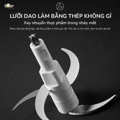Máy xay thịt 2L Bear SB-MA02L 2L (300W) - Hàng chính hãng