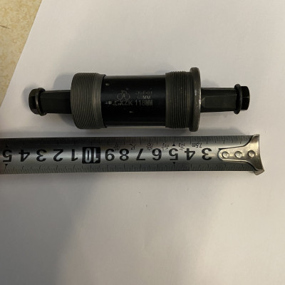 Trục giữa xe đạp Vòng Bi Bạc Đạn Cao Cấp kích cỡ 113mm 118mm 120mm 126mm 127mm