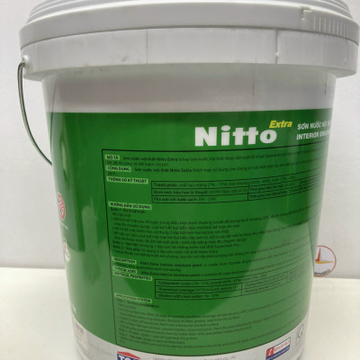 Sơn Nước Toa Nitto Extra nội thất màu xanh lá 7658_4L
