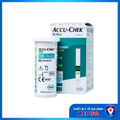 Hộp 50 Que Thử Đường Huyết ACCU-CHEK Active