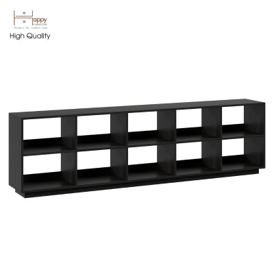 [Happy Home Furniture] ZANE , Kệ sách 2x5, 220cm x 32cm x 62cm ( DxRxC), KSA_033