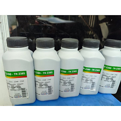 combo 5 chai mực nạp dành cho máy in TN 2025/TN 2130/TN 2280/TN 2385/TN 1010/TN 720TN 2280, TN 2385, HL 1111/1151/2321/2340/2360/2361/2240/2280, MFC 1601/2701/2720/2740/7060/7360 