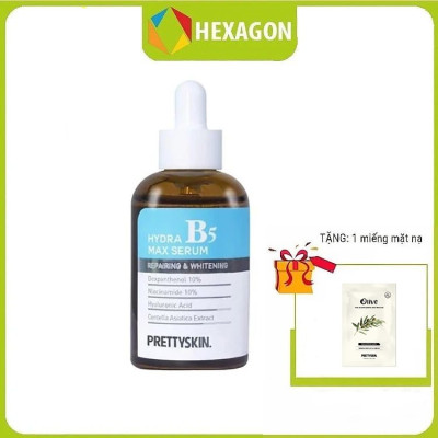 Serum Phục Hồi, Dưỡng Trắng Da Prettyskin Hydra B5 Max Serum 50ml