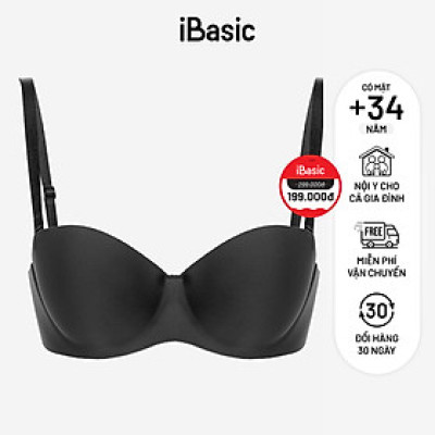 Áo ngực nữ su iBasic có gọng không đường may mút vừa cup ngang phom đúc BRAW098