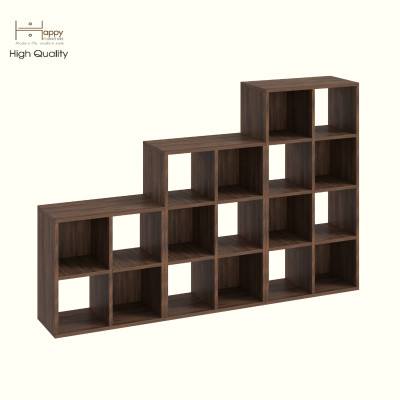 HAPPY FURNITURE , COMBO 3 kệ sách - CHANN, KSA_111 , 162cm x 28cm x 106cm DxRxC
