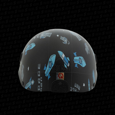 Mũ bảo hiểm trẻ em hoa văn NÓN SƠN chính hãng APE-ĐN119