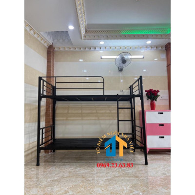 Giường sắt 2 tầng ngang 1m2 dài 2m – DT120
