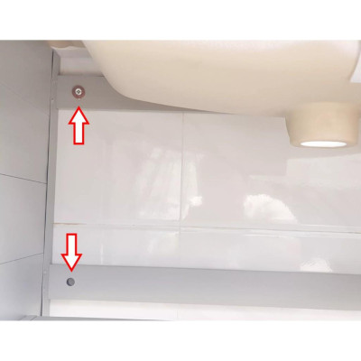 Bộ tủ Lavabo chất liệu Nhôm Aluminium chịu nước Eurolife BLV-AL10 màu Xanh nhạt