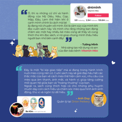 Méo Mèo Meo - Bí Mật Giao Tiếp Từ Cái Vẫy Đuôi Đến Tiếng Grừ Grừ - Tặng Kèm Thẻ Đeo Mica Cá Nhân Hóa + Bộ Sticker Mèo Dễ Thương