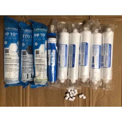 [Combo] 9 Lõi Lọc Daikiosan - Hàng chính hãng - Dùng được cho các máy RO