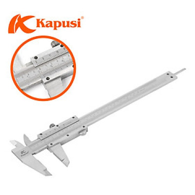 Thước kẹp điện tử cao cấp hãng Kapusi Nhật Bản. Độ chính xác cực cao, thân làm bằng théo không rỉ