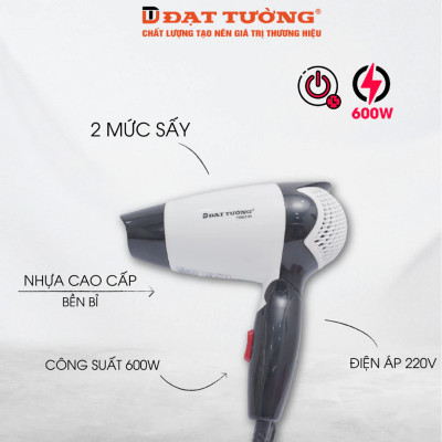 Máy Sấy Tóc Đạt Tường DTMST-01 - Màu Ngẫu Nhiên - Hàng Chính Hãng