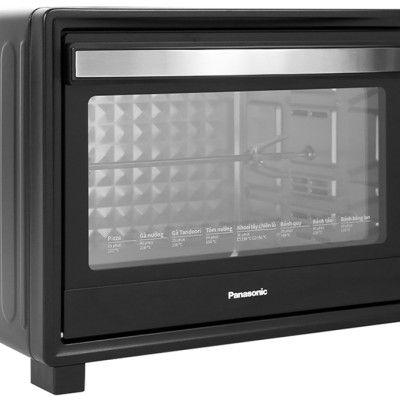 Lò nướng Panasonic NB-H3801KRA 38 lít - Công suất 1500W, Nhiệt độ đến 230ºC - Hàng chính hãng - Bảo hành 12 tháng