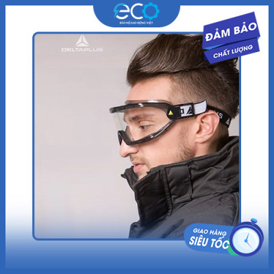Kính bảo hộ chống hóa chất mắt kính chống bụi, chống đọng sương, ôm theo dáng mặt
