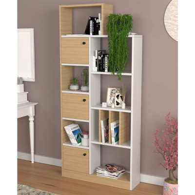 Kệ đựng sách từ gỗ công nghiệp MDF SMLIFE Burchell