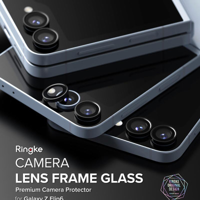Dán camera Ringke Lens Frame Glass dành cho Samsung Galaxy Z Flip 6_ Hàng chính hãng