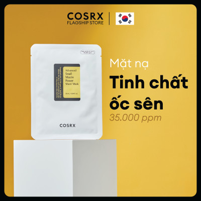 Mặt nạ tinh chất ốc sên (35.000 ppm) COSRX Advanced Snail Mucin Power Sheet Mask
