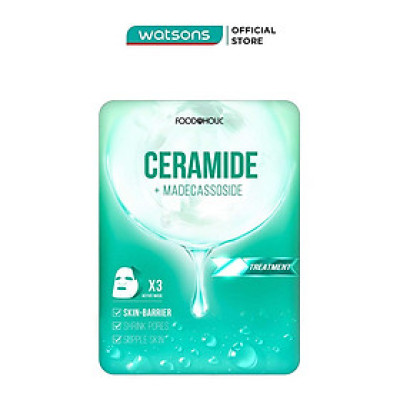 Mặt Nạ Foodaholic Ceramide Làm Dịu, Phục Hồi Da Mụn Ceramide Ample Mask 23ml