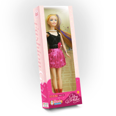 Đồ Chơi Duka: Búp Bê Thời Trang - Hồng Dễ Thương DK81119