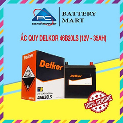 Ắc Quy Delkor 46B20R/L/LS (12V - 35Ah)