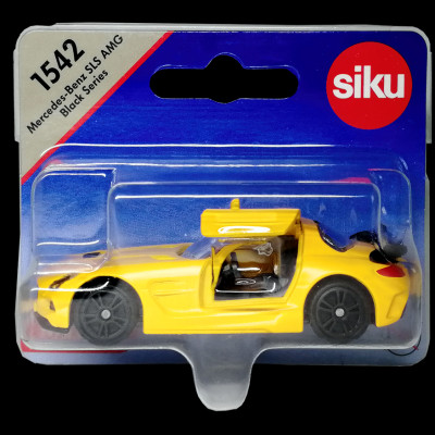 Đồ Chơi Mô Hình Xe Siku Mercedes-Benz SLS AMG 1542 - Màu Vàng