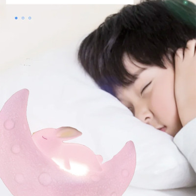 Đèn ngủ mặt trăng ,loa kết nối bluetooth, cổng USB cho chất lượng âm thanh sống động,nghe đài FM (Hàng nhập khẩu)
