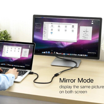 Ugreen UG10142HD107TK 2M màu Đen Cáp tín hiệu HDMI nối dài hỗ trợ 4K x 2K - HÀNG CHÍNH HÃNG
