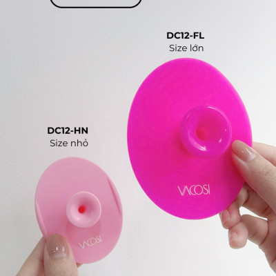 Miếng Rửa Mặt Silicone Đa Năng (cỡ lớn) VACOSI SILICONE FACE CLEANSER - DC12