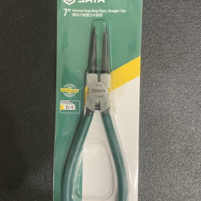 Kìm mở phe trong mũi thẳng 180mm SATA 72032