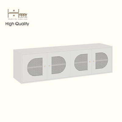 HAPPY FURNITURE , Kệ TV 2 cửa mở 2 ngăn kéo - MAY , KTV_094 , 180cm x 45cm x 50cm DxRxC