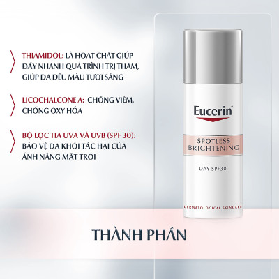 Kem dưỡng trắng da ban ngày Eucerin UltraWHITE+ SPOTLESS Day SPF30 (50ml)