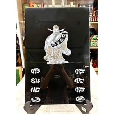 [XẢ KHO]Tranh lịch sơn mài cao cấp Thanh Bình Lê size 40x60 cm