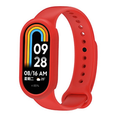 Dây đeo tích hợp case vỏ bảo vệ cho Xiaomi Mi Band 8 / Xiaomi Mi Band 9 / Xiaomi Mi Band 10 - Hàng Chính Hãng