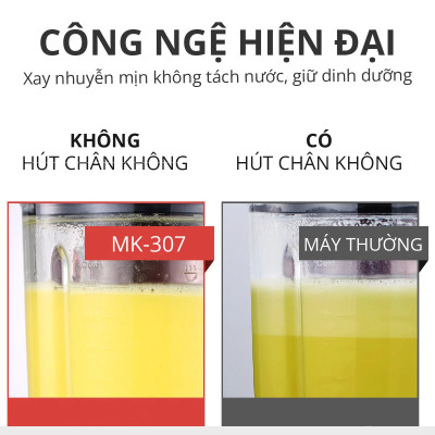 Máy Xay Nấu Chân Không Đa Năng Mishio MK307 - Hàng Chính Hãng