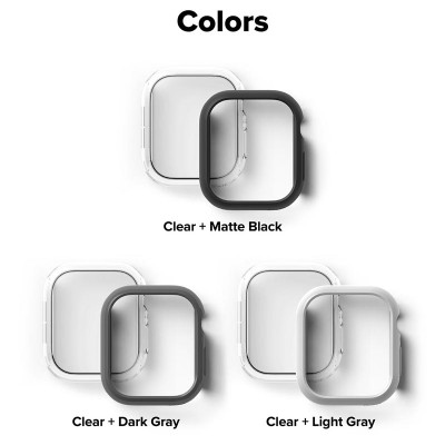 Bộ 2 ốp cho Apple Watch 10 RINGKE Slim 46mm / 42mm - Hàng Chính Hãng