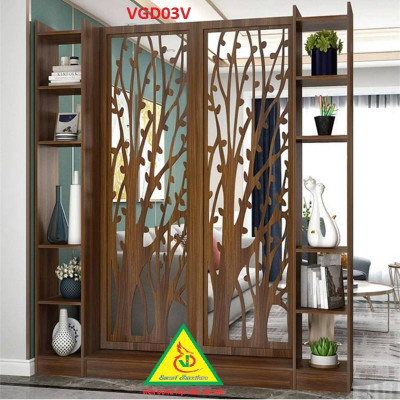 TỦ KỆ TRANG TRÍ KIÊM VÁCH NGĂN VGD03V 