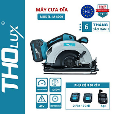 Máy cưa gỗ đĩa dùng pin Tholux 48V M8090
