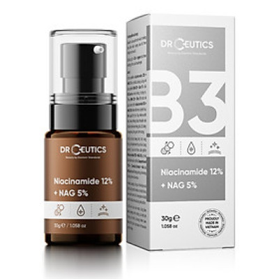 DRCEUTICS Serum Niacinamide 12% – Dưỡng Da Sáng Khỏe, Kiểm Soát Dầu Thừa