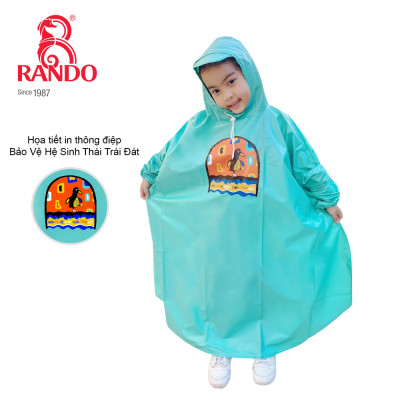 ÁO MƯA TRẺ EM CAO CẤP - BISUR KIDS - Hàng chính hãng