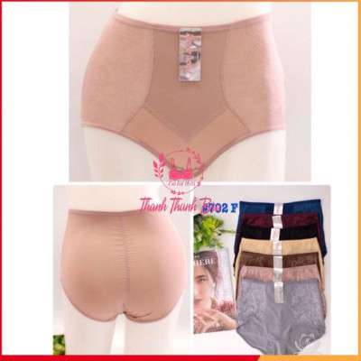 Quần lót nữ thái lan 702 – Lưng cao, thun lạnh- Form L