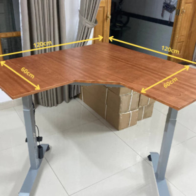 Bàn nâng hạ MAH-D12L, Mặt bàn chữ L theo yêu cầu