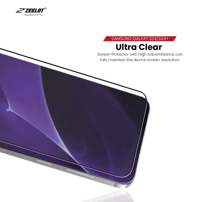 Miếng Dán Kính Cường Lực Cho Samsung Galaxy S24/ S24 Plus Zeelot LOCA SOLIDSLEEK - Hàng Chính Hãng