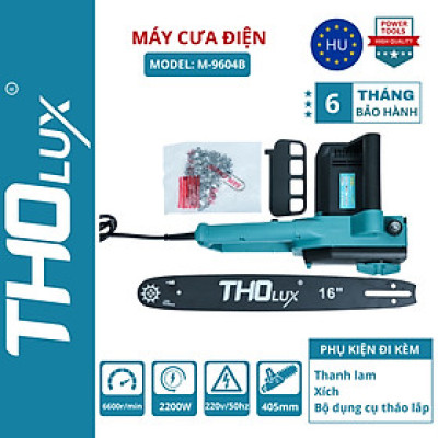 Máy Cưa Xích Động Cơ Điện Công Suất Lớn 2000W Chính Hãng Lưỡi Cưa 405mm Động Cơ Lõi Đồng