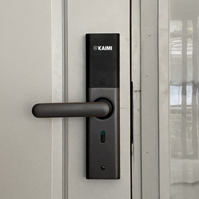 Khóa Vân Tay Kaimi S12- Viền Đồng