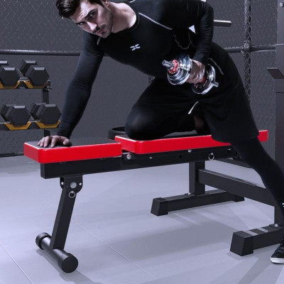 Ghế tập tạ đa năng kết hợp giá đỡ tạ (CHƯA BAO GỒM TẠ)