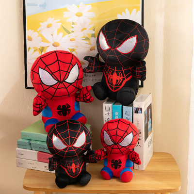 Gấu bông siêu anh hùng người nhện (Spiderman) 25cm-->50cm mẫu mới 2 màu đỏ đen siêu hot siêu cute cho bé, hàng xịn cao cấp loại 1 an toàn cho trẻ nhỏ