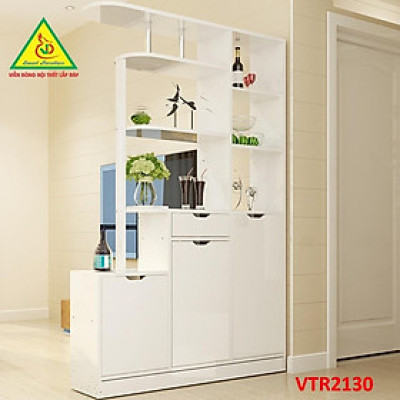 TỦ KỆ TRANG TRÍ KIÊM VÁCH NGĂN VTR2130 - Nội thất lắp ráp Viendong Adv