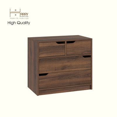 HAPPY FURNITURE , Tủ lưu trữ 4 ngăn kéo - ASO, THK_300 , 70cm x 40cm x 62cm DxRxC